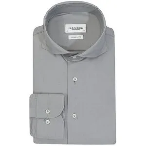 PROFUOMO Hemd Japanese Knitted olive   40 Herren