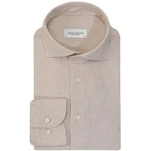 PROFUOMO Businnes Hemd beige   42 Herren