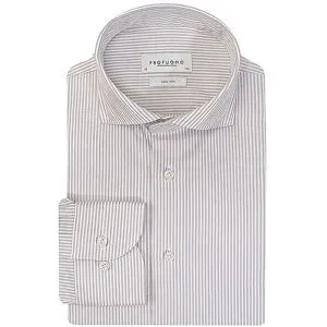 PROFUOMO Hemd Slim Fit  olive   43 Herren