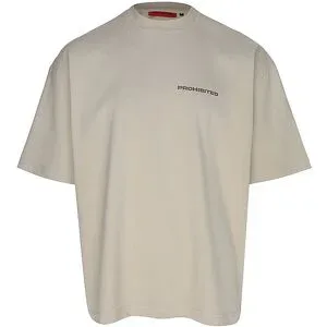 PROHIBITED T-Shirt  beige   XXL herren