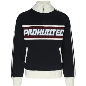PROHIBITED Troyer Pullover  dunkelblau   L Herren