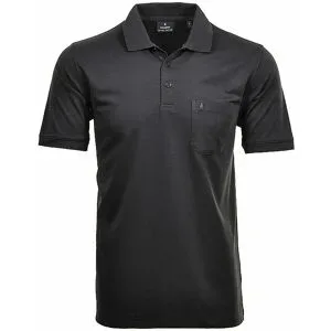RAGMAN Poloshirt grau   4XL Herren