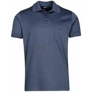 RAGMAN Poloshirt blau   4XL Herren