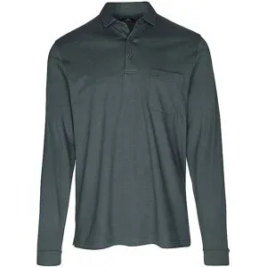 RAGMAN Poloshirt  dunkelgrün   M Herren