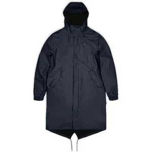 RAINS Parka - Regenjacke blau   M Herren