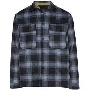 REPLAY Overshirt  blau   L Herren