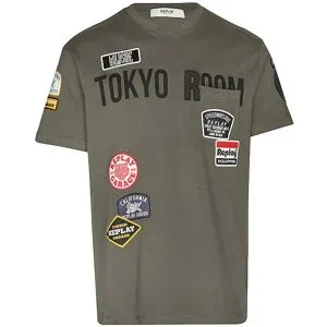 REPLAY T-Shirt  olive   XXL Herren