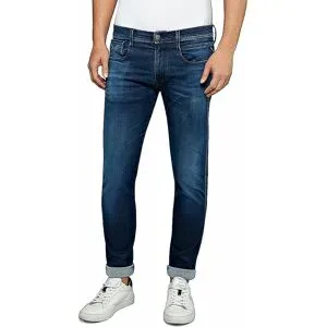 REPLAY Jeans Slim Fit ANBASS HYPERFLEX CLOUDS blau   34/L30 herren