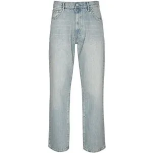 WOODBIRD Jeans Baggy Fit WBLEROY DUST hellblau   36/L34 Herren