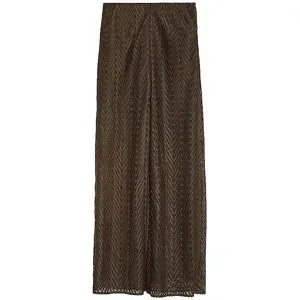 COMMA Marlenehose  braun   40 Damen
