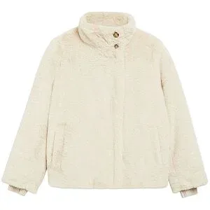 COMMA Jacke in Felloptik  beige   44 Damen