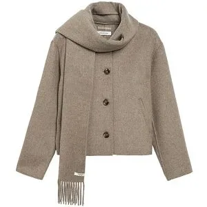 COMMA Wolljacke  beige   L Damen