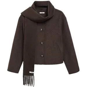 COMMA Wolljacke  braun   XS Damen