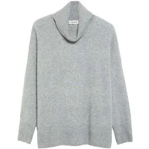 COMMA Rollkragenpullover  grau   L Damen