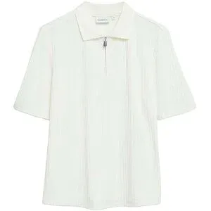 COMMA Poloshirt  weiss   40 damen