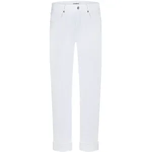 CAMBIO Jeans Straight Fit GAIA RELAXED weiss   34/L30 damen