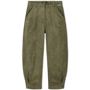 CAMBIO Hose in Lederoptik ODELIA olive   34/L28 Damen