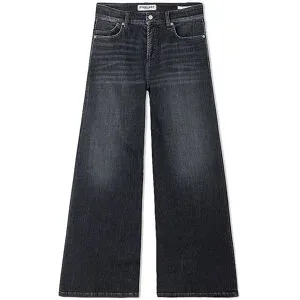 CAMBIO Jeans Wide Leg PALAZZO FLARE grau   38/L33 damen
