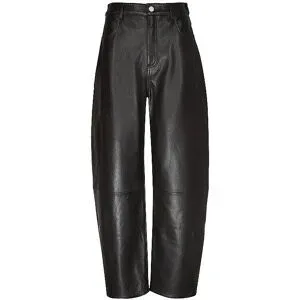 ARMA Lederhose Barrel Fit ECE braun   38 Damen