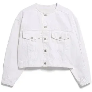 ARMEDANGELS Jeansjacke  weiss   M damen