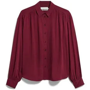 ARMEDANGELS Bluse EFINARAA dunkelrot   XS Damen