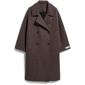 ARMEDANGELS Wollmantel braun   S Damen