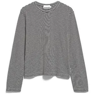 ARMEDANGELS Langarmshirt  schwarz   M damen