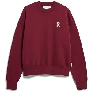 ARMEDANGELS Sweater ICONIC ALIZAA dunkelrot   XXL Damen