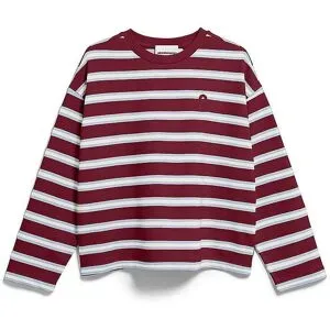 ARMEDANGELS Sweater ICONIC FRANKAA dunkelrot   XS damen