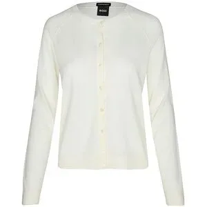 Boss Strickjacke FONAMI weiss   M Damen