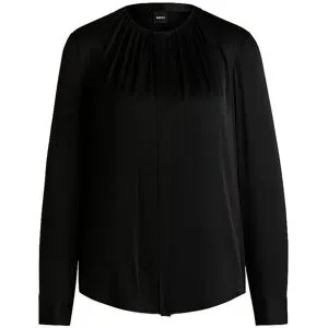 Boss Seidenbluse BANORAH schwarz   44 damen