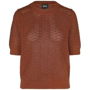Boss Pullover FOLEARIA braun   XL Damen
