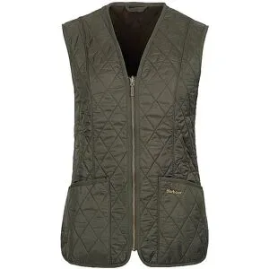 BARBOUR Steppgilet FLEECE BETTY olive   42 Damen