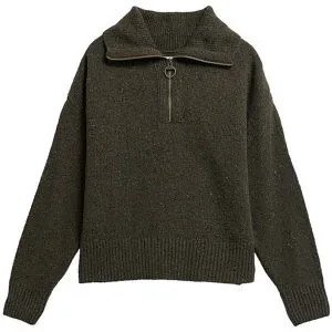 BARBOUR Troyer Pullover LAVENSDALE olive   38 damen