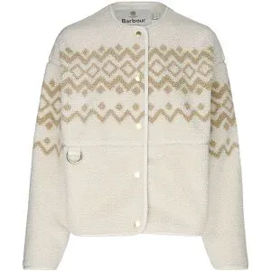 BARBOUR Fleecejacke FERRISDALE  creme   34 damen