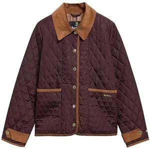 BARBOUR Leichtsteppjacke AINSDALE braun   34 Damen