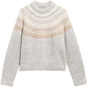 BARBOUR Pullover ANNETTE hellgrau   M Damen