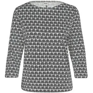 Brax Langarmshirt CARINA M dunkelblau   40 damen