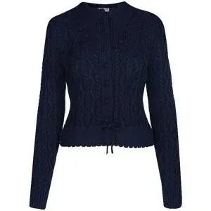 GOTTSEIDANK Trachten Strickjacke LENE dunkelblau   M Damen