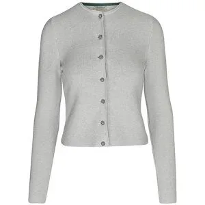 GOTTSEIDANK Trachten Strickjacke  ALOSIA grau   XXL damen