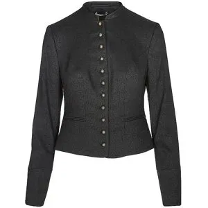 GOTTSEIDANK Trachten Blazer BARBARA schwarz   34 damen