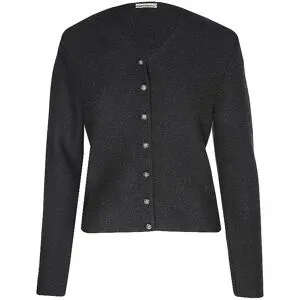 GOTTSEIDANK Trachten Strickjacke Slim Fit ANNA schwarz   M Damen