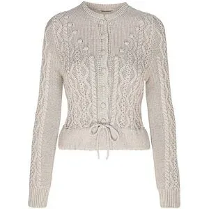 GOTTSEIDANK Trachten Strickjacke LENE  beige   XS damen