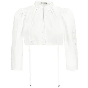 GOTTSEIDANK Dirndlbluse REBECCA weiss   40 Damen