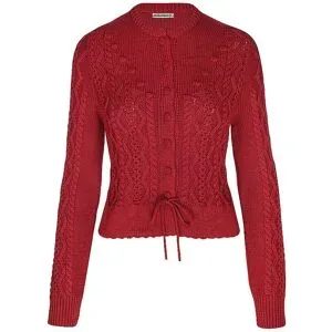 GOTTSEIDANK Trachten Strickjacke LENE  rot   M damen