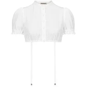 GOTTSEIDANK Dirndlbluse FRANKA weiss   42 Damen