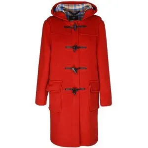 GLOVERALL Dufflecoat MORRIS rot   XS Damen