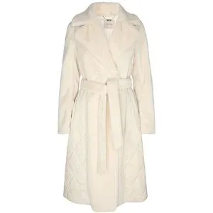 Guess Mantel in Felloptik JOLE creme   XL damen