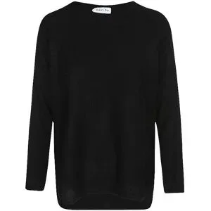 DAVIDA Kaschmirpullover  schwarz   XL Damen