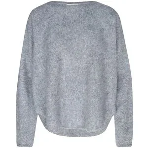 DAVIDA Kaschmirpullover hellgrau   S damen
